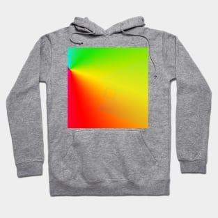 blue yellow red green abstract texture Hoodie